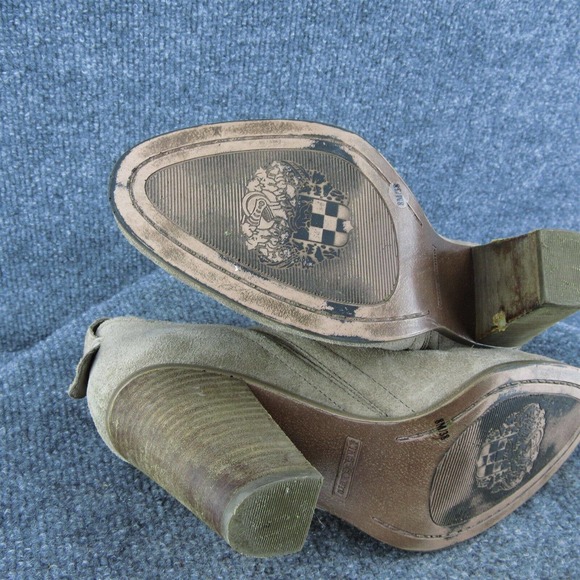 Vince Camuto Francia Women Ankle Boots‎ Brown Leather Pull On Size 8 Medium - Picture 10 of 11